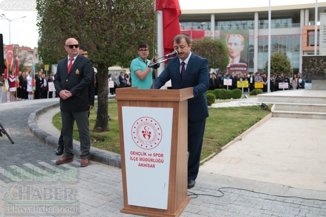 19 Mayıs 2022 Atatürk'ü anma Gençlik ve Spor Bayramı Çelenk Sunma T 59