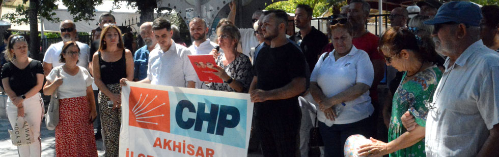 CHP ilçe Teşkilatının 24 Saat Eğitim Maratonu Basın Açıklaması