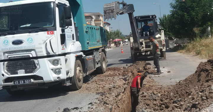 Muhtar istedi Büyükşehir, yağmur suyu altyapısına başladı