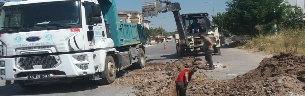 Muhtar istedi Büyükşehir, yağmur suyu altyapısına başladı