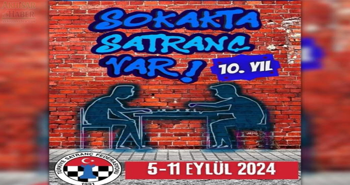 Akhisar 'da Sokakta Satranç Var!