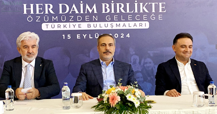 Dışişleri Bakanı Hakan Fidan Manisa’da temaslarda bulundu