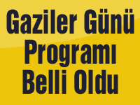 Gaziler Günü Programı Belli Oldu