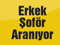 Erkek Şoför Aranıyor