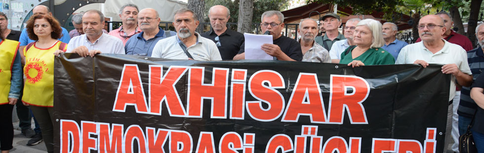 Akhisar Demokrasi Güçleri 10 Ekim Gar katliamını unutmadı