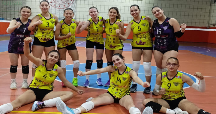 Akhisargücü Genç Kız Voleybol, Soma Ilgaz Voleybol takımını 3-1 mağlup etti