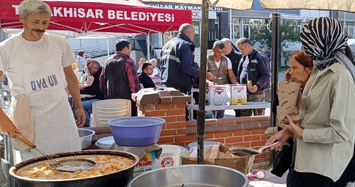 Çiftçi Mallarından Bereketli zeytin sezonu için lokma hayrı