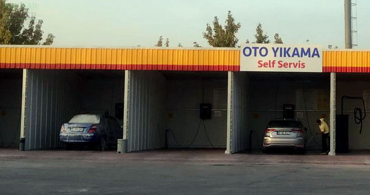 Shell Standartlarında Self Servis Oto Yıkama hizmete açıldı