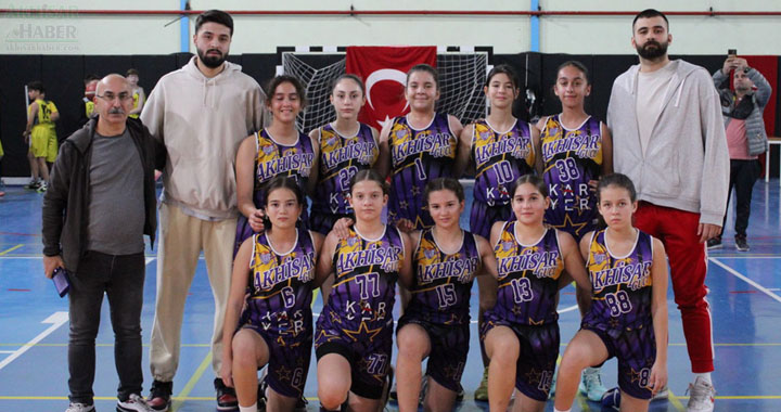 Akhisargücü U14 Kız Basketbol takımı Şov yaptı 50-22