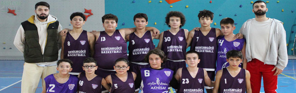 Akhisargücü U14 Erkek Basketbol Takımı Rakip Tanımıyor