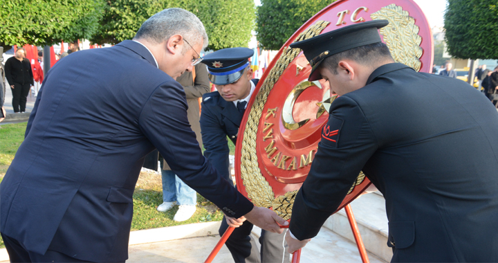 Atatürk’ü saygı, sevgi ve özlemle andık