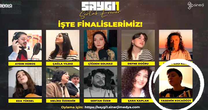 Yasemin Kocaöğüt Sertap Erener’e saygı konserinde finale kaldı