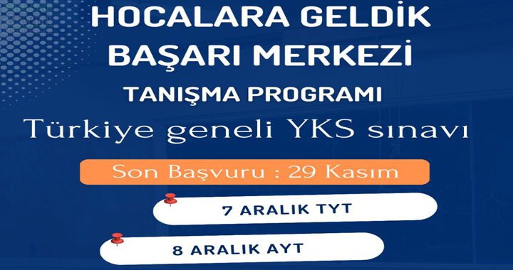 Hocalara Geldik Başarı Merkezi Tanışma Programı