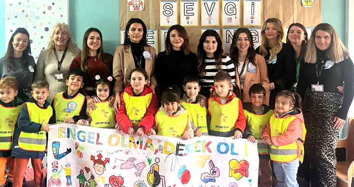 Asil Çocuklardan Sevgi Eli Özel Eğitim ve Rehabilitasyon Merkezine anlamlı ziyaret