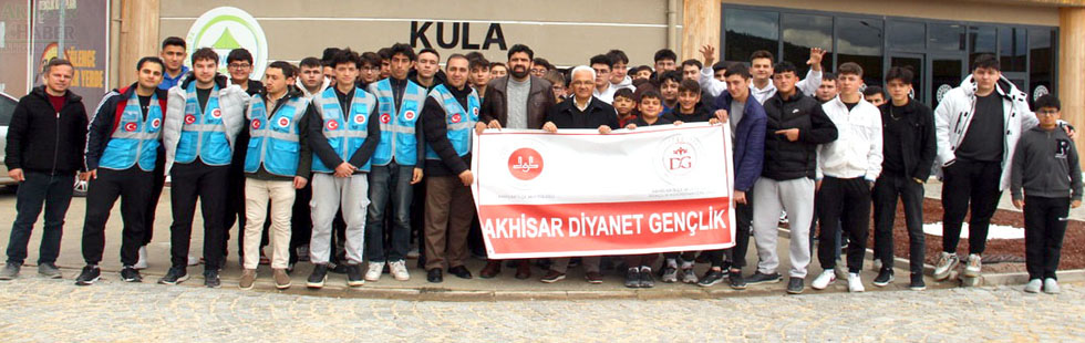 Akhisar Diyanet Gençlik, Kula'da eğitim ve kültür kampına katıldı