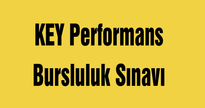 KEY Performans Bursluluk Sınavı