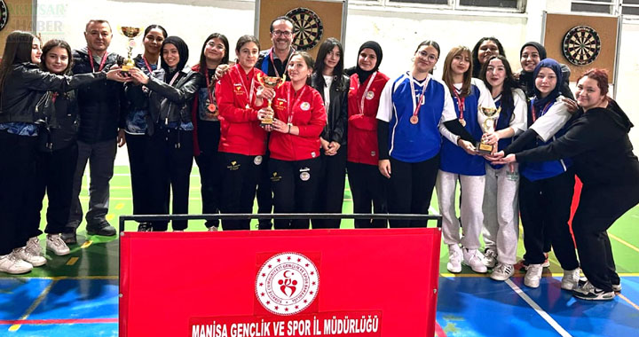 Manisa’da Okul Sporları Dart Şampiyonları Belli Oldu