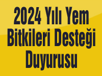 2024 Yılı Yem Bitkileri Desteği Duyurusu