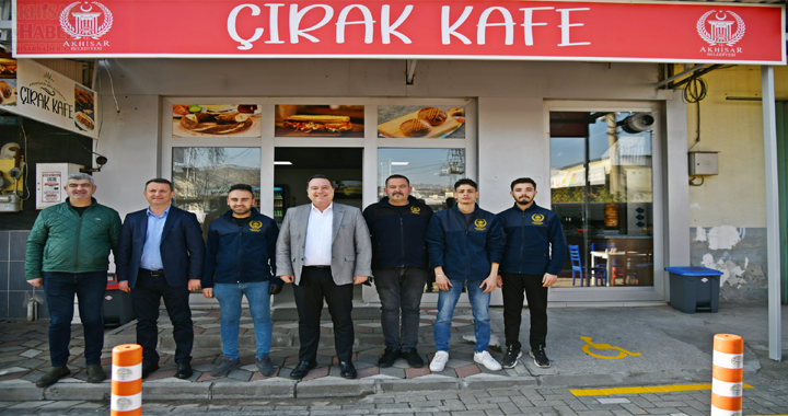 Akhisar Belediyesi Çırak Kafe'yi hizmete açtı