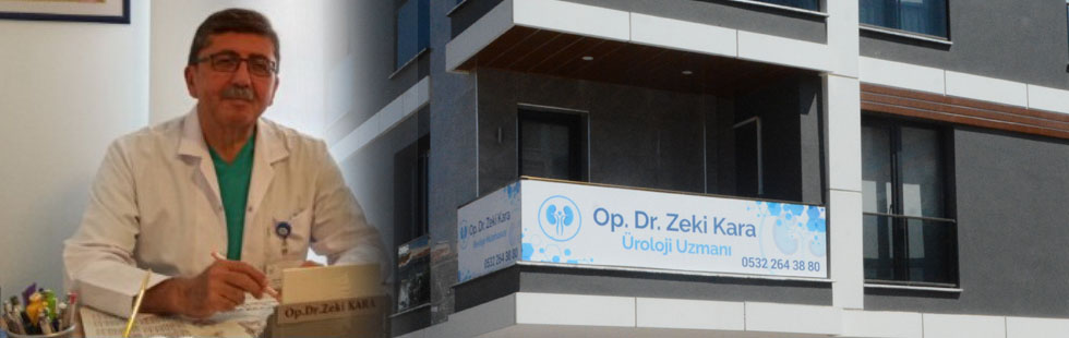 Üroloji Uzmanı Op. Dr. Zeki Kara, muayenehanesinde hasta kabulüne başladı