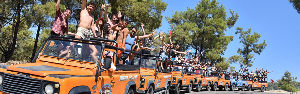 Aybek Turizm bu hafta Fethiye Jip safari turundaydı