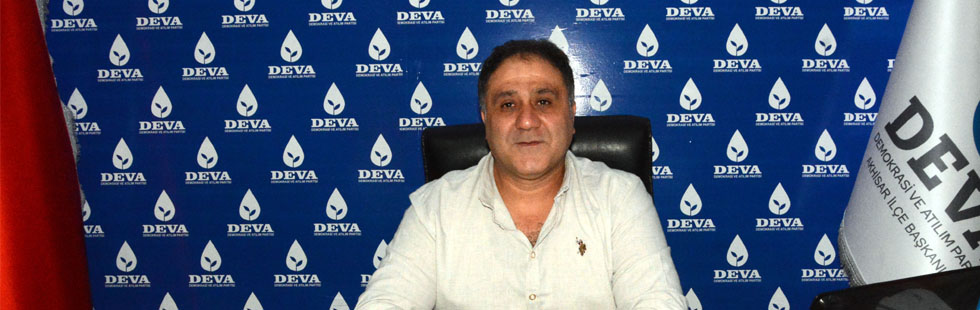 Deva Partisi Akhisar'da Erhan Tepe'ye emanet