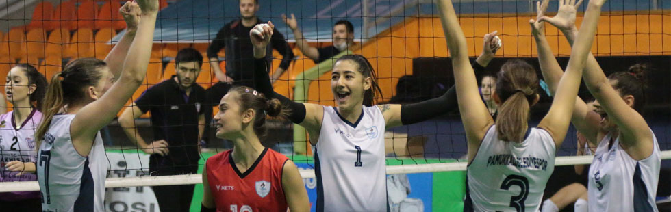 Kadın Voleybol Takımı, Pamukkale Belediye’ye 1-3 mağlup oldu