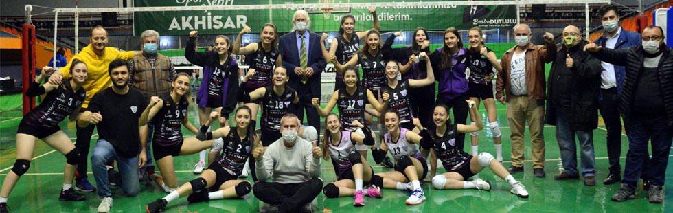 Akhisargücü’nün Sultanları, Salihli Belediyespor'a set vermedi 3-0