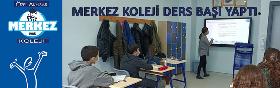 Merkez Koleji tüm sınıflarında yüz yüze eğitime başladı