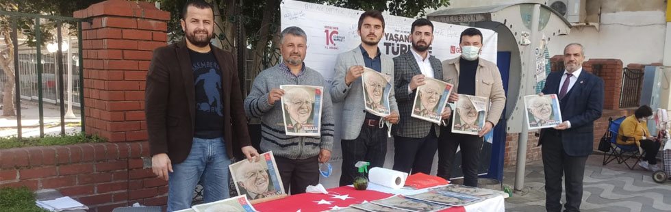 Saadet Partisi, Erbakan'ı ‘fikir duvarı’ ile andı