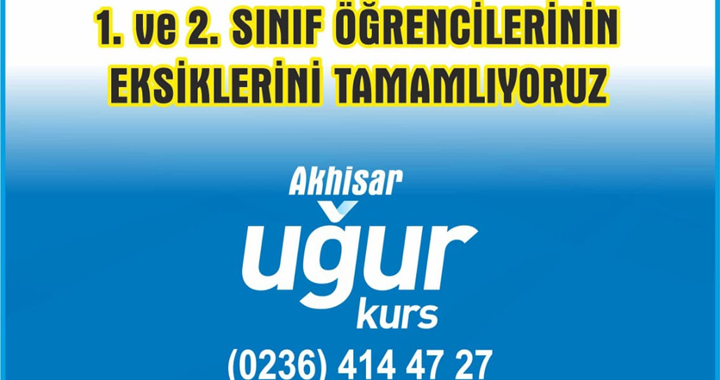 Uğur Kurs, İlkokul öğrencilerinin eksiklerini tamamlıyor