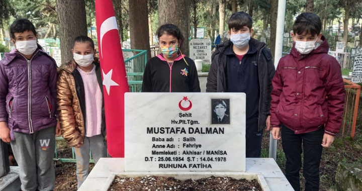 Ballıca İlköğretim Okulundan Şehitler Haftasında anlamlı ziyaret