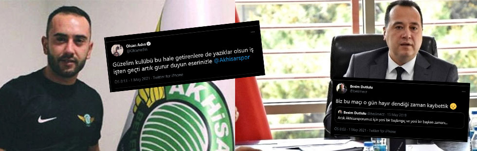 Eski futbolcu Olcan Adın ve Belediye Başkanı Dutlulu Akhisarspor’un düşüşünü değerlendirdi