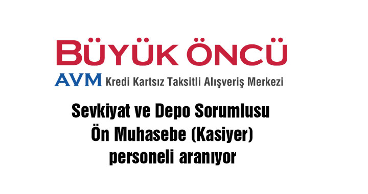 Büyük Öncü AVM’ye personel aranıyor