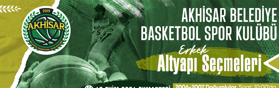 Basketbol Erkek Altyapı seçmeleri başlıyor