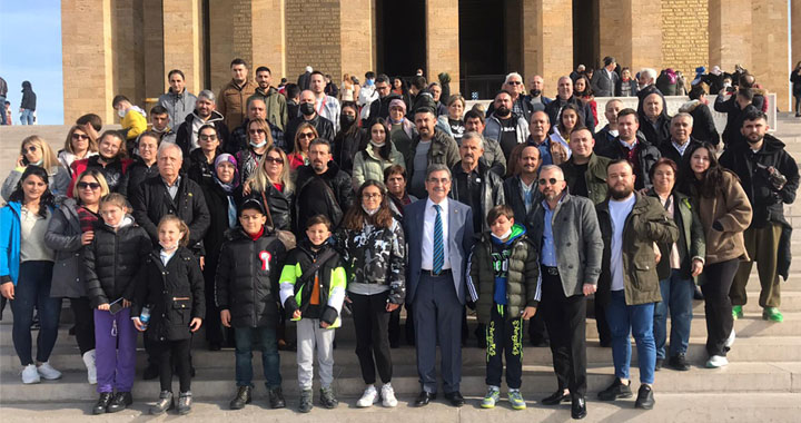 Berberler Odası Anıtkabir’i ziyaret etti