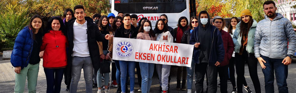 Eksenli öğrenciler Eskişehir'de üniversite provası yaptı