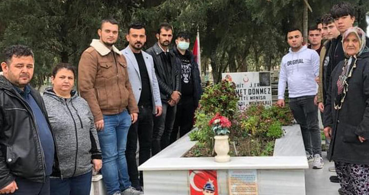 Akhisar Ülkü Ocağı, şehitleri unutmadı