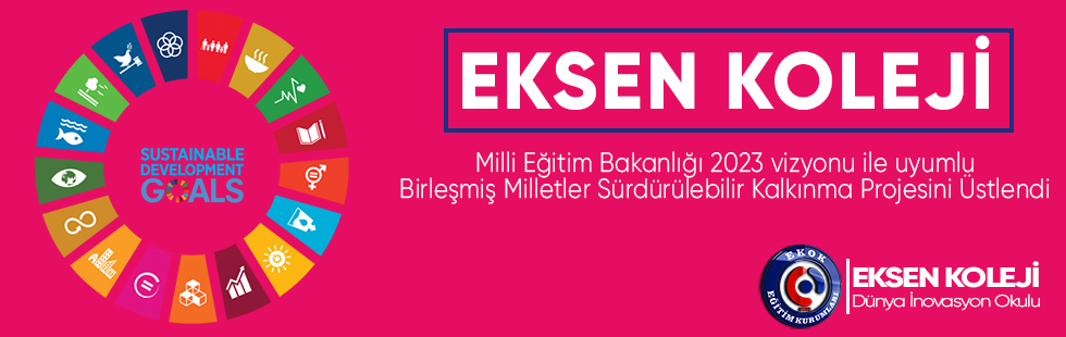 Eksen Koleji, BM Sürdürülebilir kalkınma projesini üstlendi