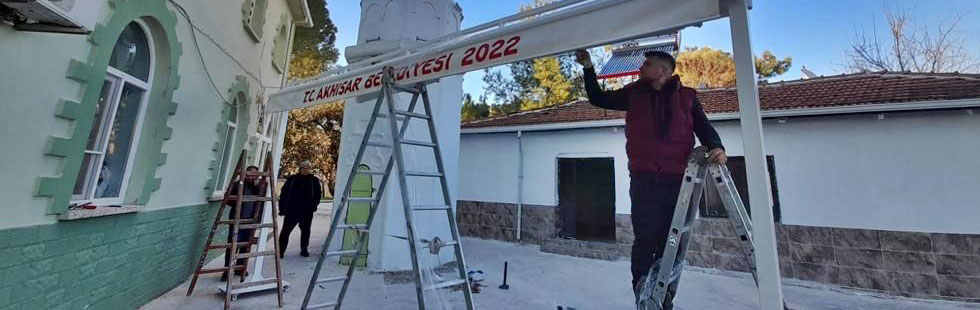 Akhisar Belediyesi, camilere desteğe devam ediyor