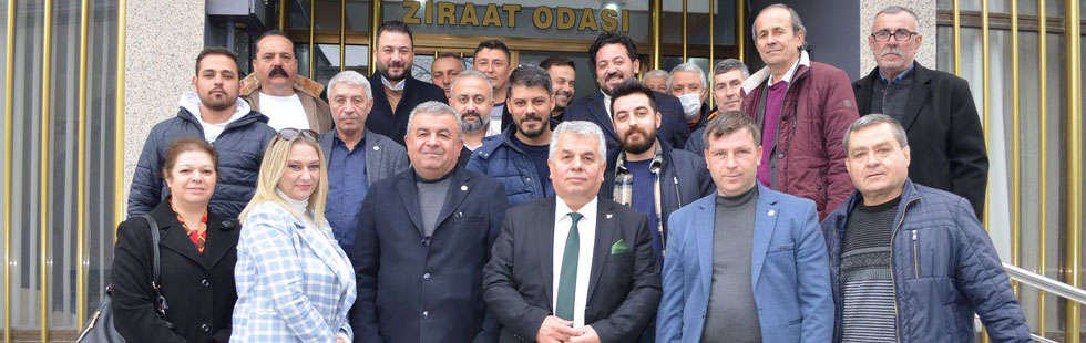 İyi Parti’den Ziraat Odasına ziyaret