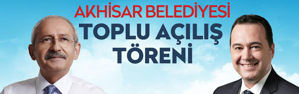 Akhisar Belediyesi, 8 büyük projeye toplu açılış töreni düzenliyor