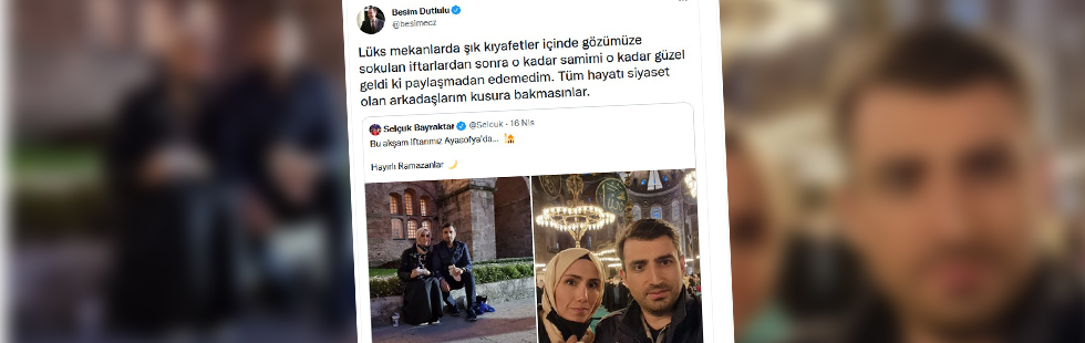 Başkan Besim Dutlulu’dan alkışlanacak paylaşım