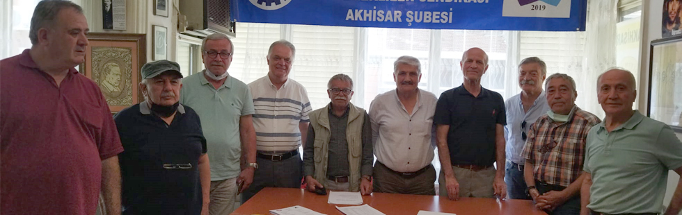 Aziz Balcı Akhisar DİSK Emekli Sen Başkanı seçildi