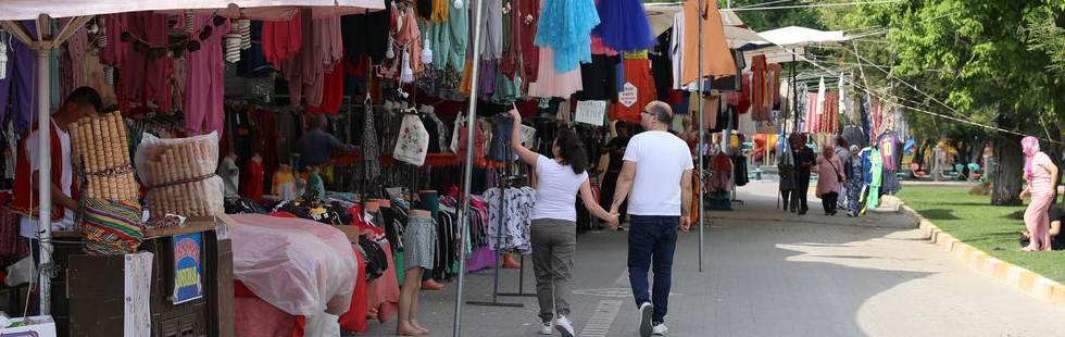 Çağlak Festivali stantları Gölet’te açıldı