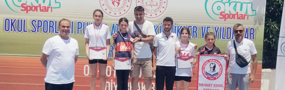 Ülkü Ortaokulu atletizmde dereceyle döndü