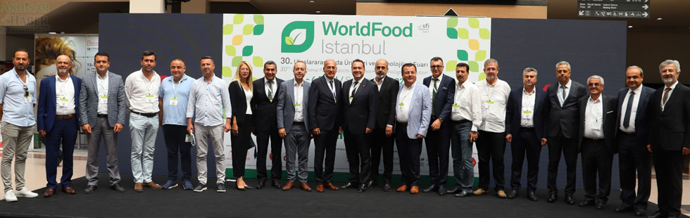 Akhisar 2022 WORLDFOOD İstanbul gıda fuarında