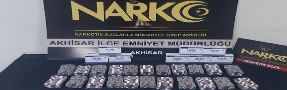 Akhisar’da uyuşturucuyla yakalanan şüpheli tutuklandı