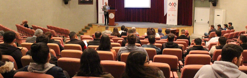 Öğrencilere, KADES ve evlilik öncesi iletişim konulu seminer verildi