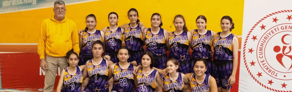 Akhisargücü U14 kız basketbol takımı finale kaldı